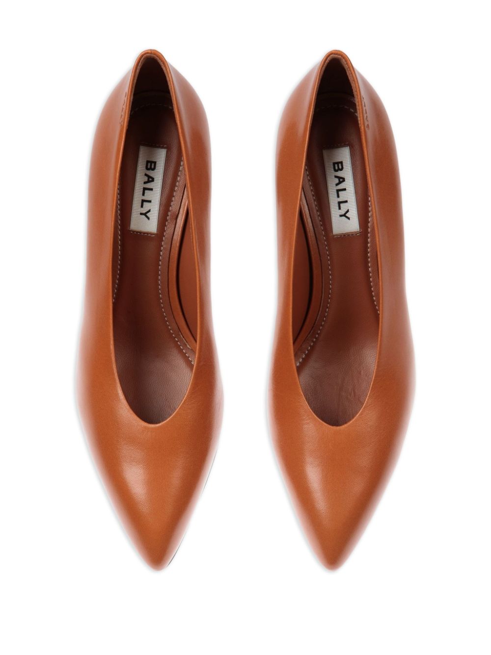 Bally 55mm Alva pumps LEATHER BROWN 25