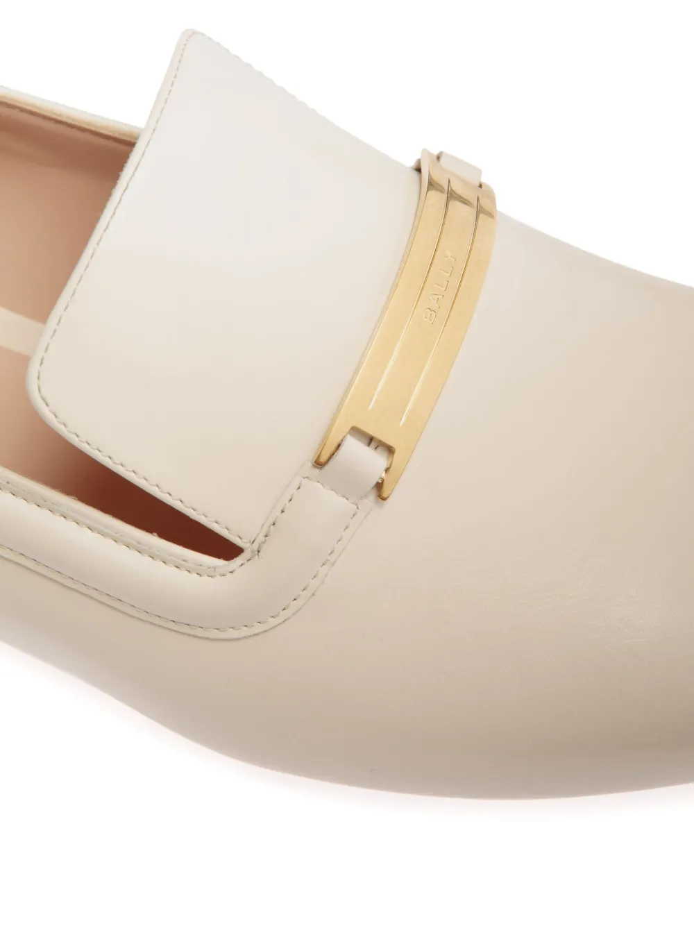 Bally Deco ballet flats White