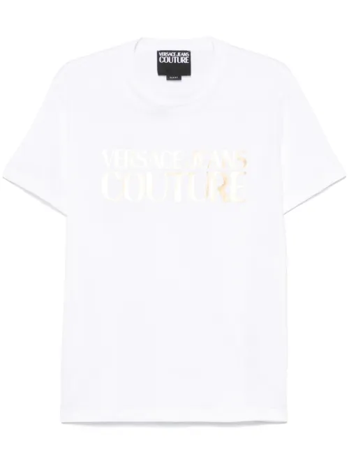 T-shirt à logo imprimé - Versace Jeans Couture - Modalova