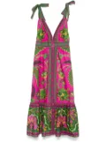 FARM Rio Ana Tapestry midi dress - Pink