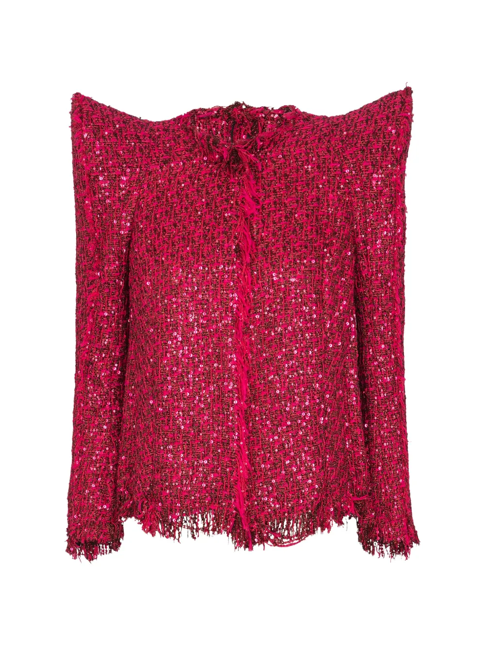 Balmain Tweed jack Rood