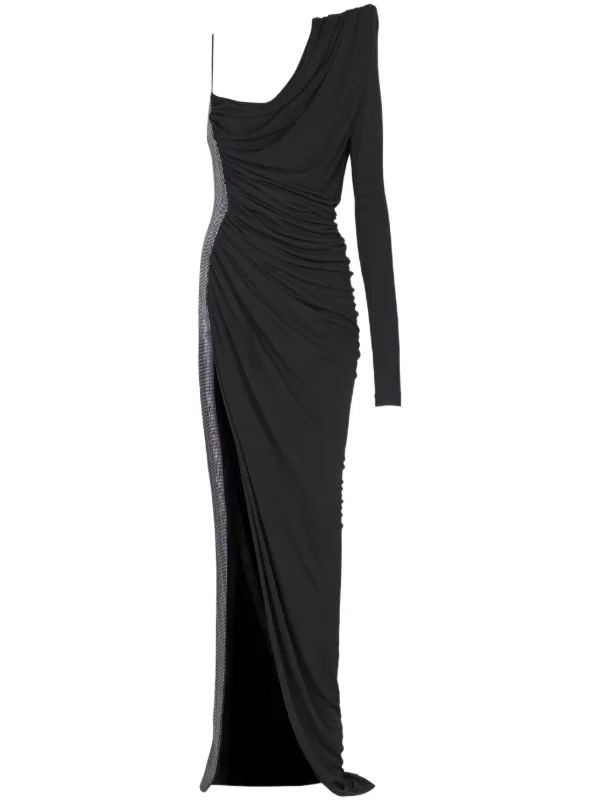 balmain one shoulder dress Balmain