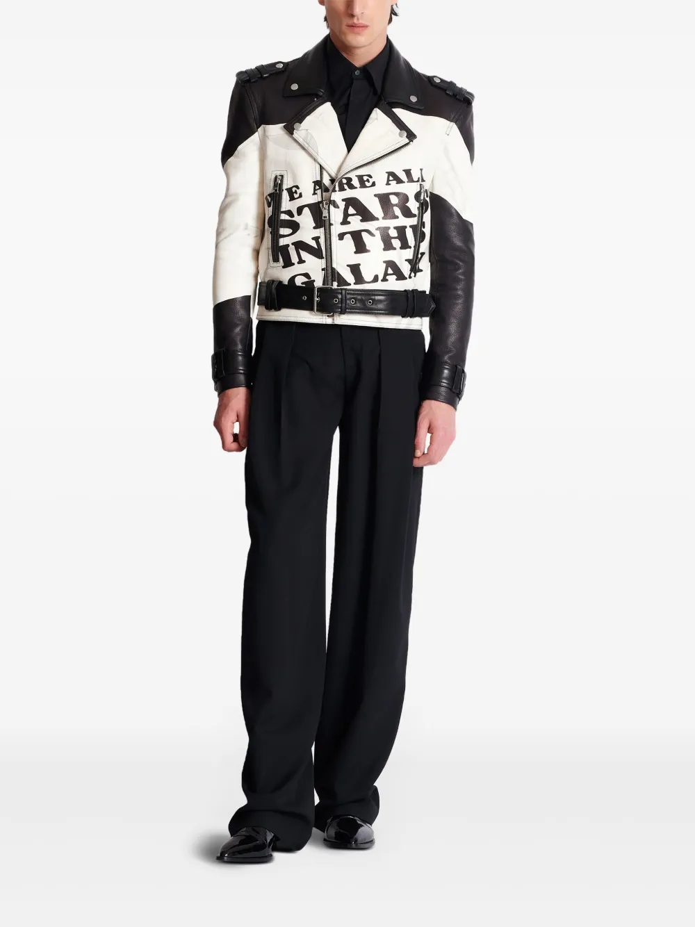 Balmain Trompe L'Oeil jacket | Biker Jackets | Image 2