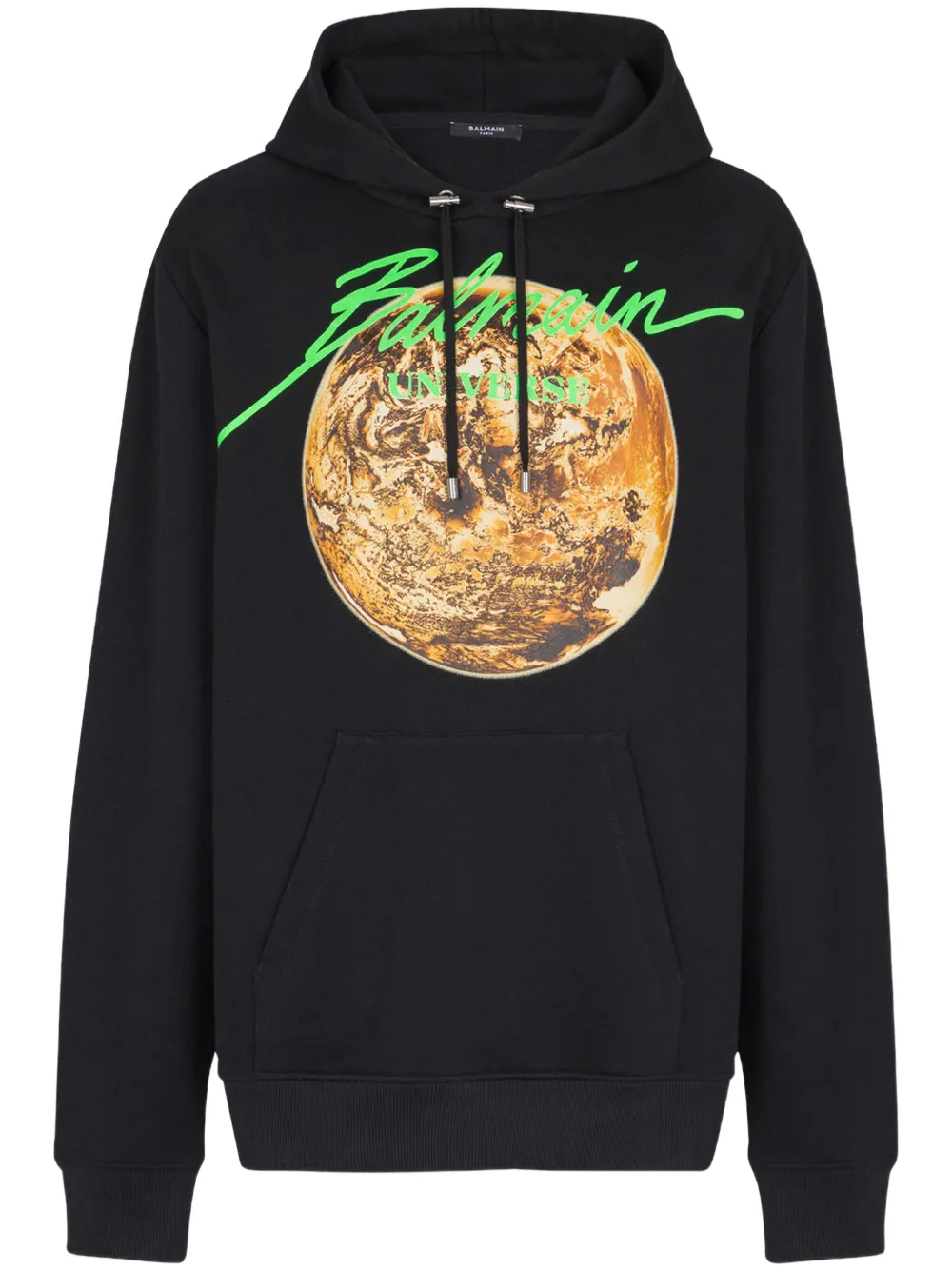 Balmain hoodie con estampado Universe & Planet | negro | Image 1