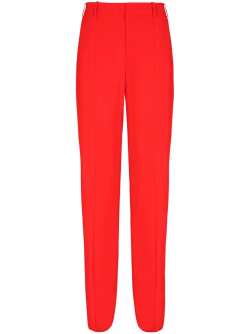 Pantalon de tailleur en crêpe - Balmain - Modalova