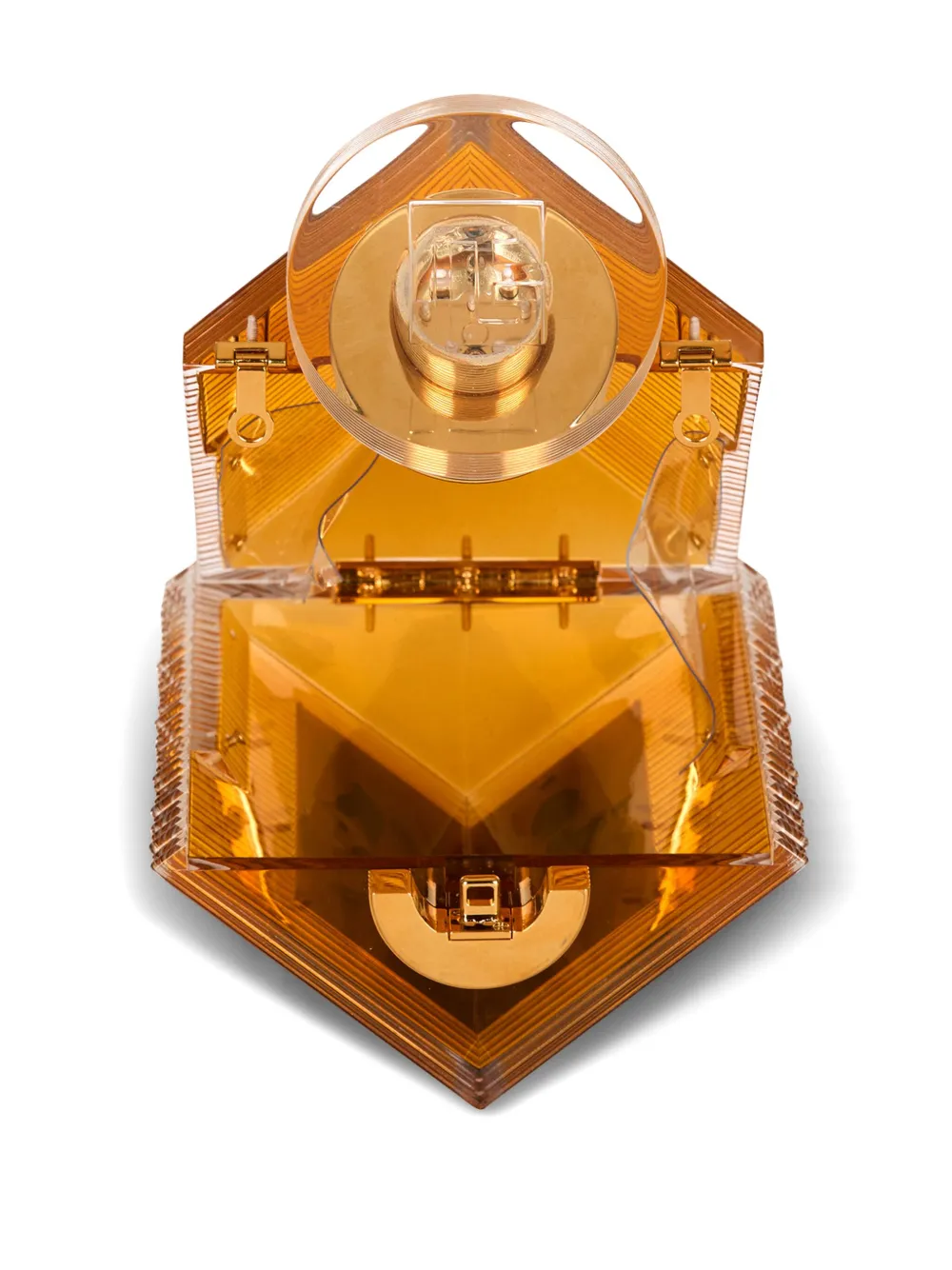 Balmain Parfum clutch Bruin
