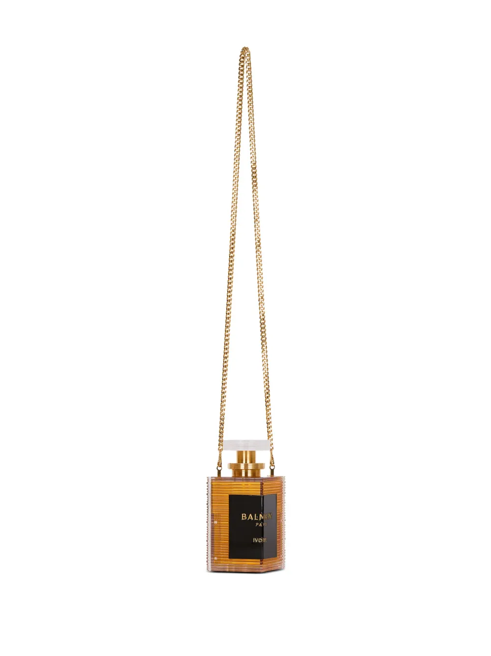 Balmain Parfum clutch Bruin