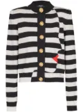 Balmain Face Mariniere cardigan - Black