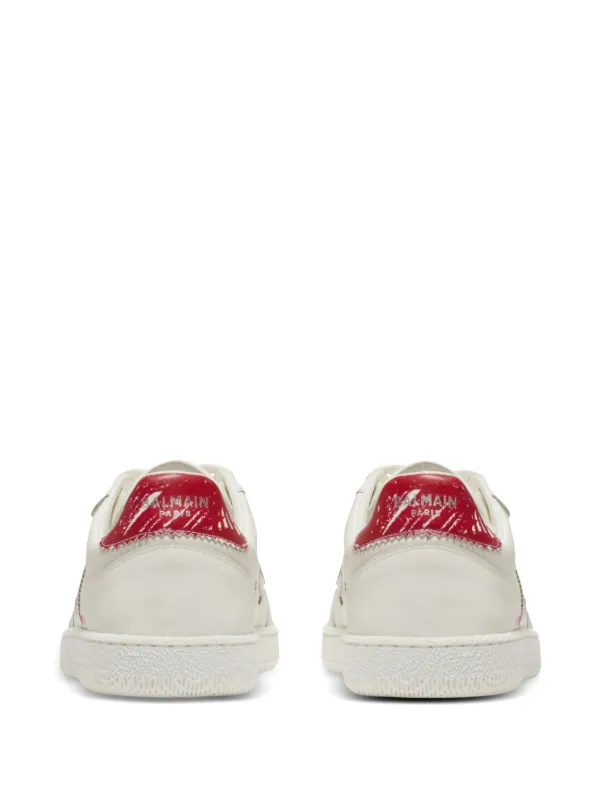 Balmain Swan-Lipstick スニーカー | ホワイト | FARFETCH JP