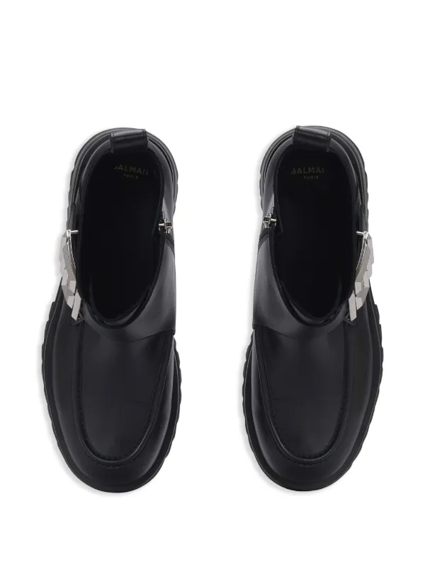 Balmain Charlie Boots | Black | FARFETCH