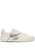 Balmain B-Court leather sneakers - White