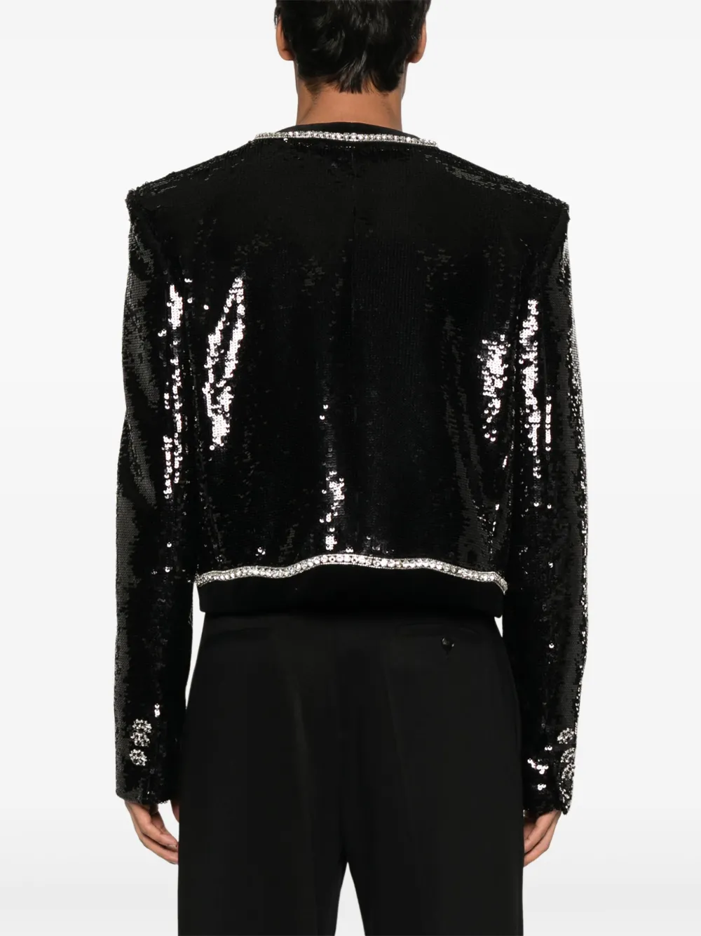 Balmain Love Letter blazer Zwart
