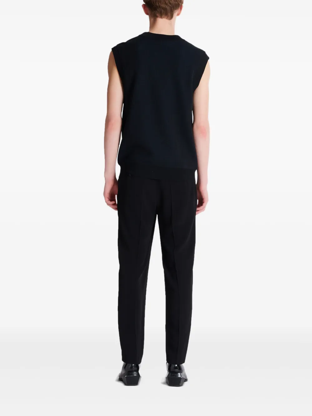 Balmain T-shirt met print Blauw