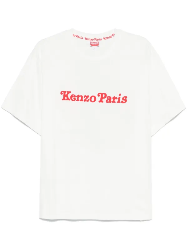 激安ブランド Verdy x Kenzo ロゴ JP FARFETCH | ホワイト | Tシャツ トップス