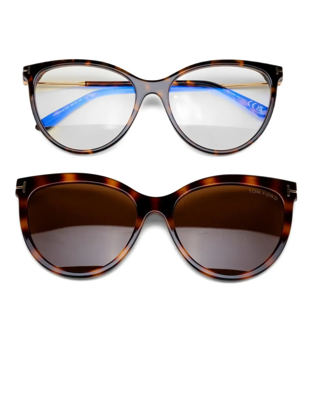 TOM FORD Eyewear FT5994-B Dark Havana Bruin