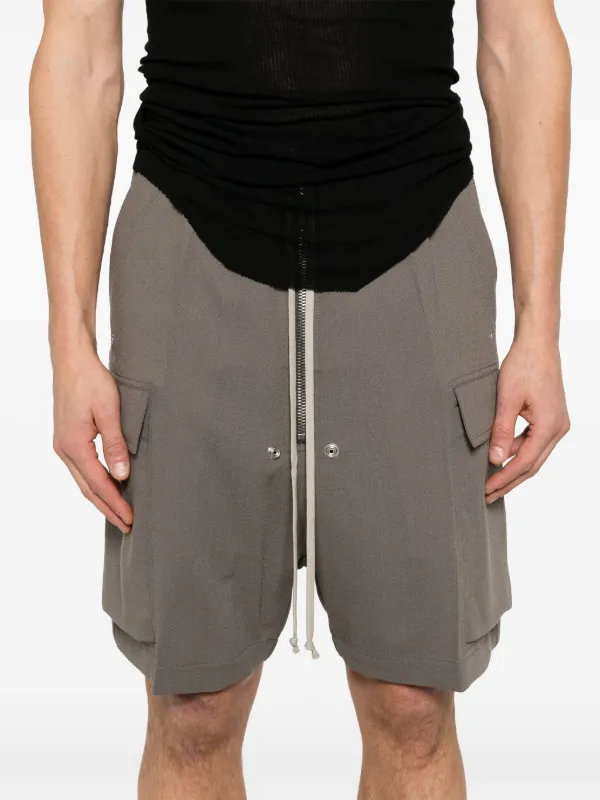 Rick Owens Cargobela Shorts | Grey | FARFETCH