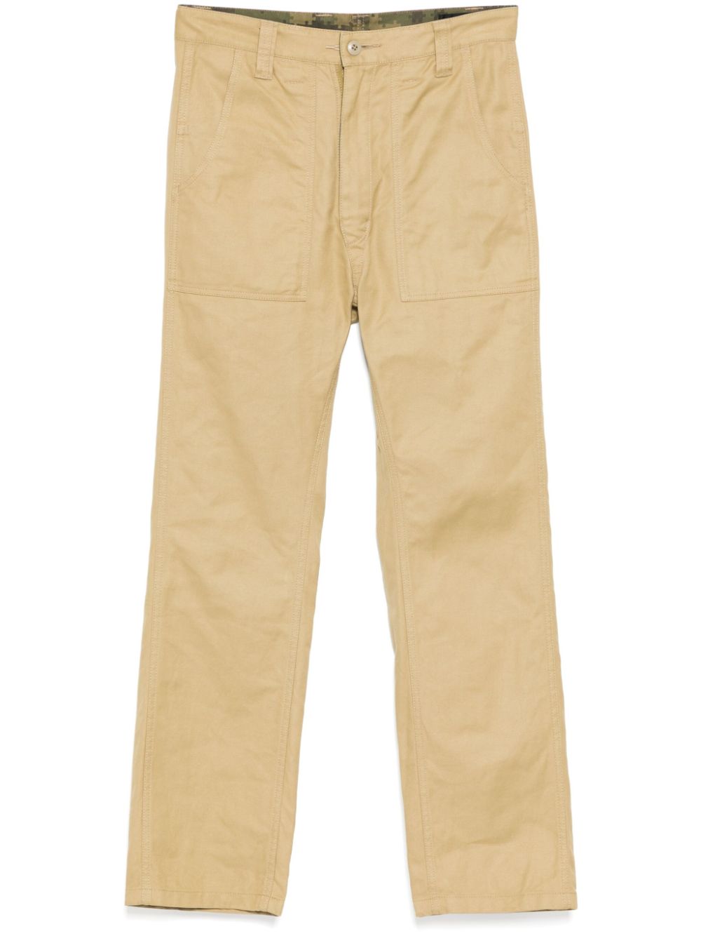 PEACE AND AFTER straight-leg trousers - Brown