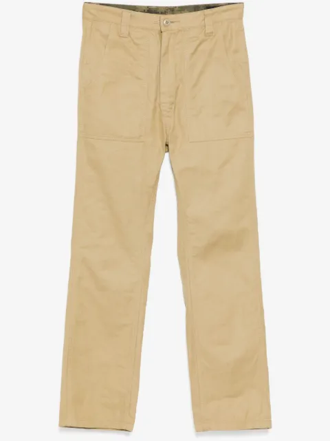 PEACE AND AFTER straight-leg trousers