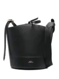 A.P.C. small Ana bucket bag - Black