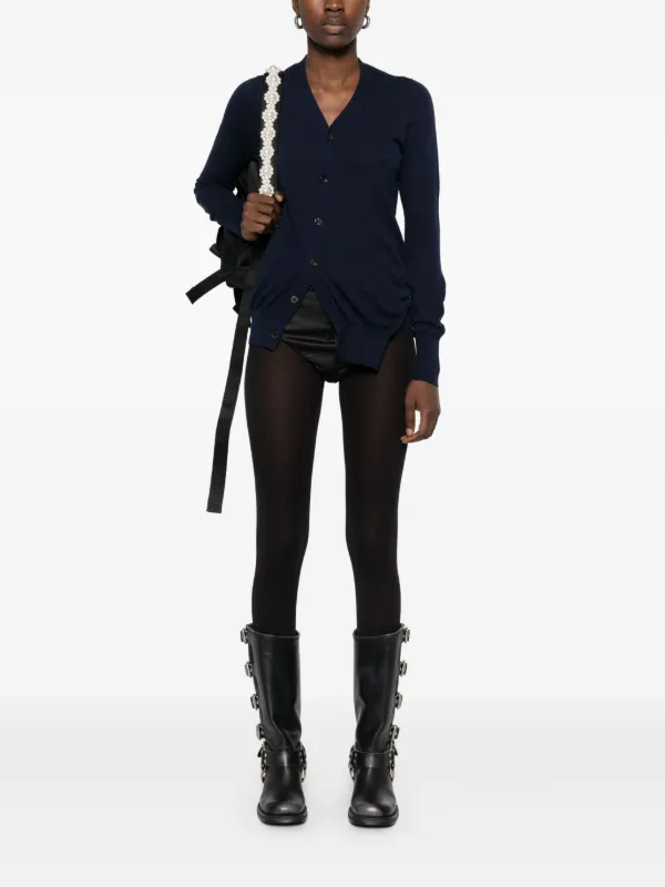 Yohji Yamamoto V-neck Cardigan | Blue | FARFETCH RO