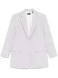 Theory crepe blazer - Silver