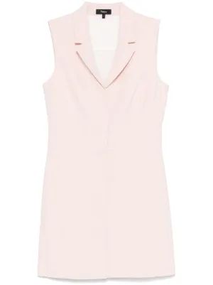 theory overlay midi dress Good Linen Overlay Midi Dress