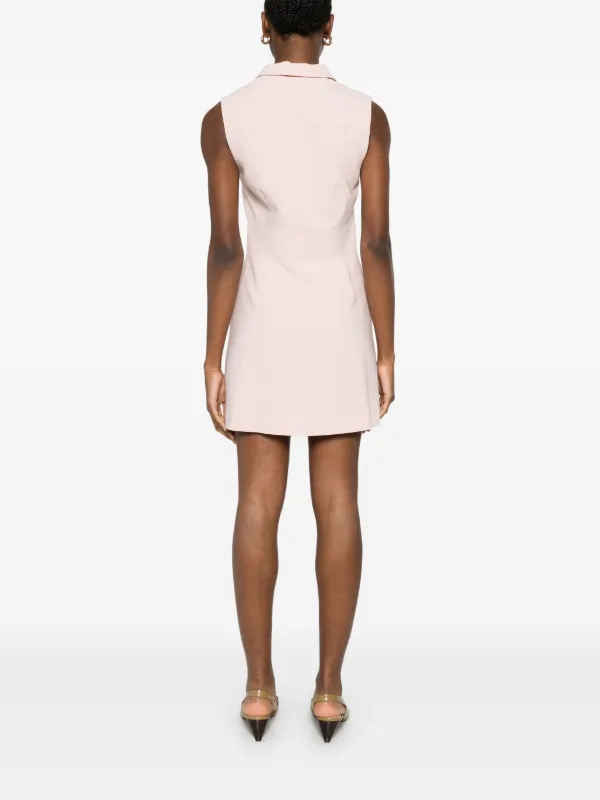 theory mini dress A Dot Theory Mini Dress - Black and White