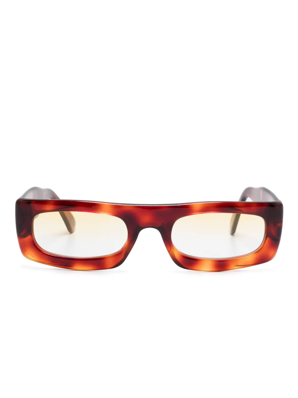 Gianfranco Ferré Pre-Owned tortoiseshell-effect sunglasses | Brown | Image 1