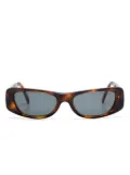 Ferragamo Pre-Owned tortoiseshell-effect sunglasses - Brown