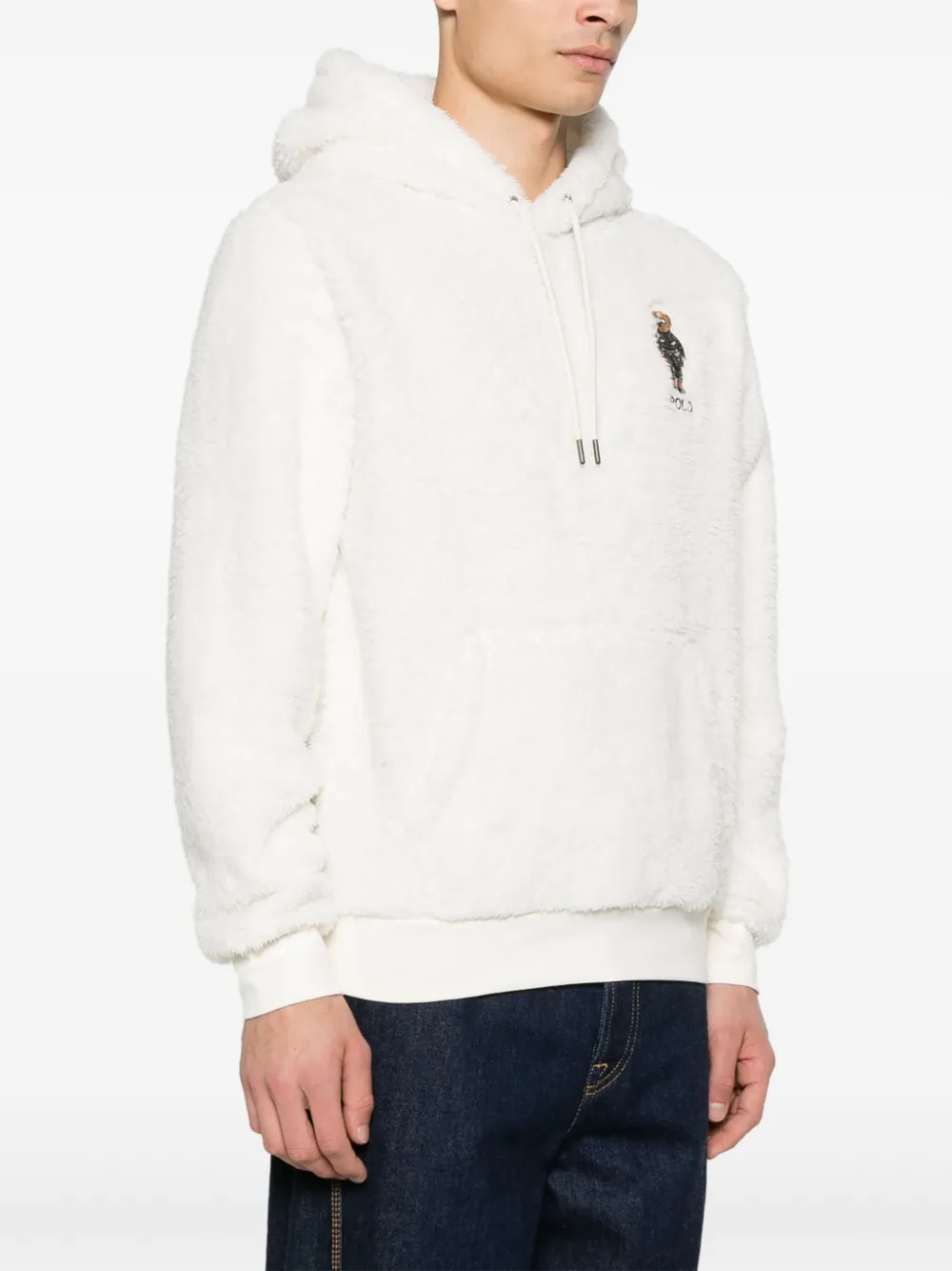 Polo Ralph Lauren Hoodie met print Beige