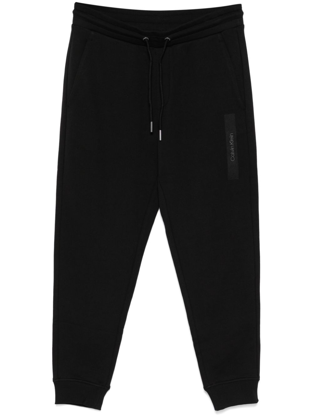 embroidered-logo track pants