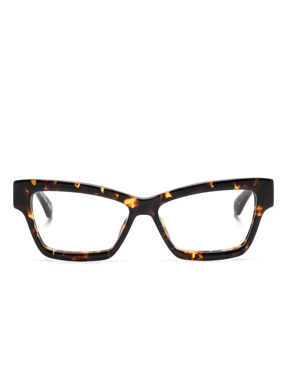 Off-White Eyewear Style 77 眼鏡フレーム - ブラウン Off-White Eyewear Style 77 眼鏡フレーム - ブラウン