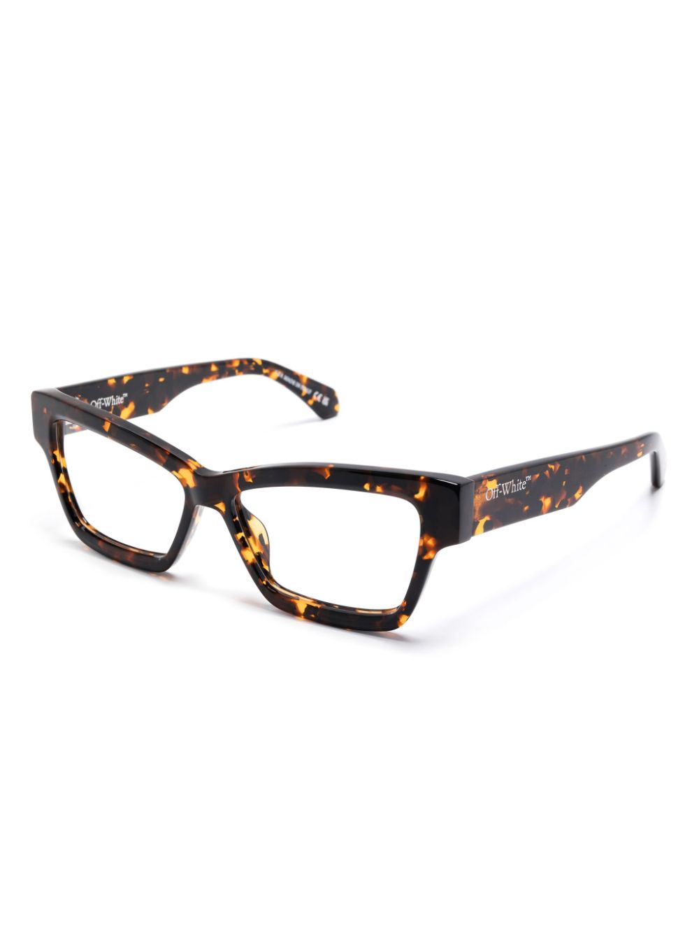 Off-White Eyewear Style 77 bril - Bruin