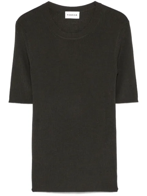 P.A.R.O.S.H. ribbed T-shirt
