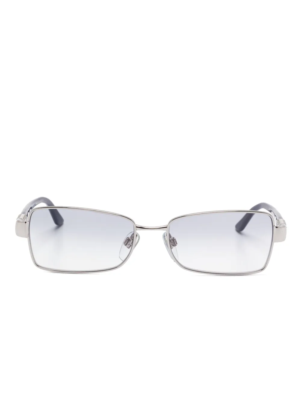 Bvlgari Pre-Owned crystal-embellished sunglasses | Silver | Image 1