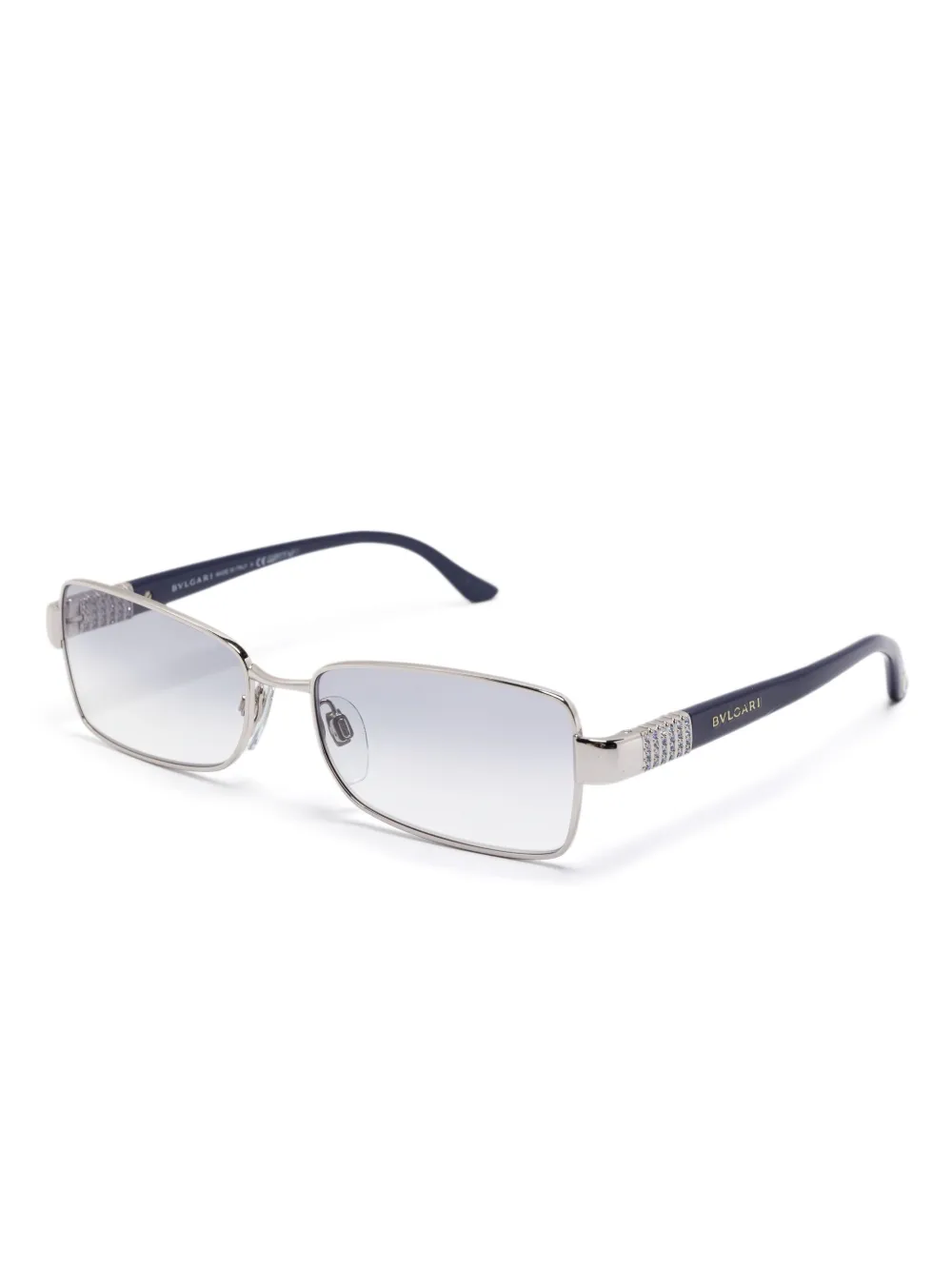 Bvlgari Pre-Owned crystal-embellished sunglasses | Men | Image 2