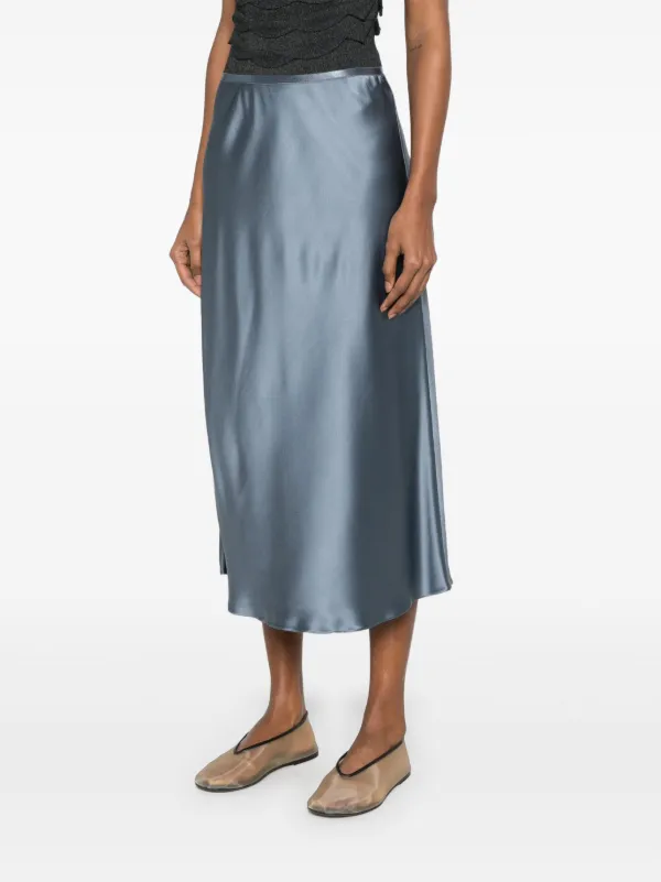 【関税＆送料込み】Max Mara Nylon Midi Skirt Max Mara Seta Midi Skirt | Black | FARFETCH