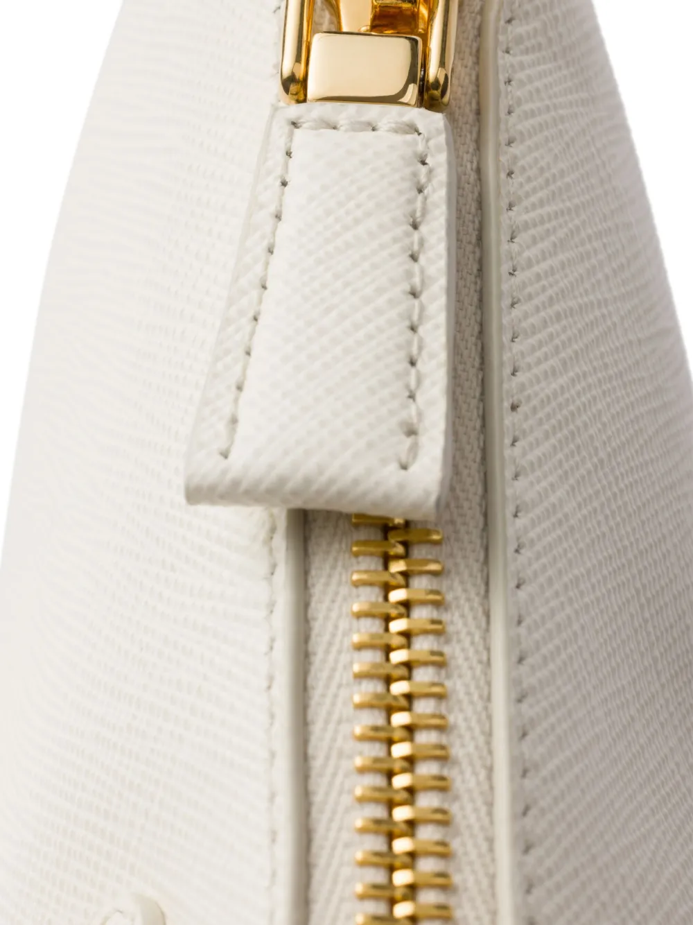 Prada Kleine crossbodytas met logo Wit