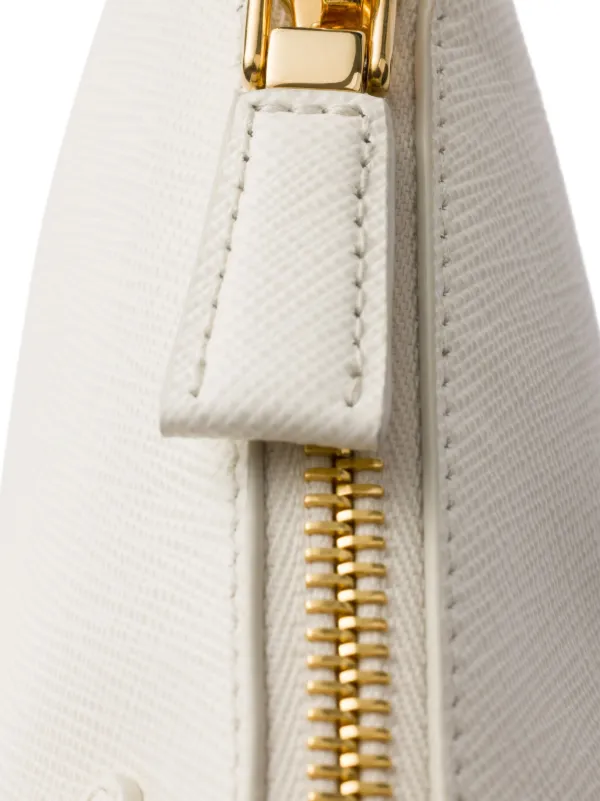 Prada ロゴ ミニショルダーバッグ | ホワイト | FARFETCH JP