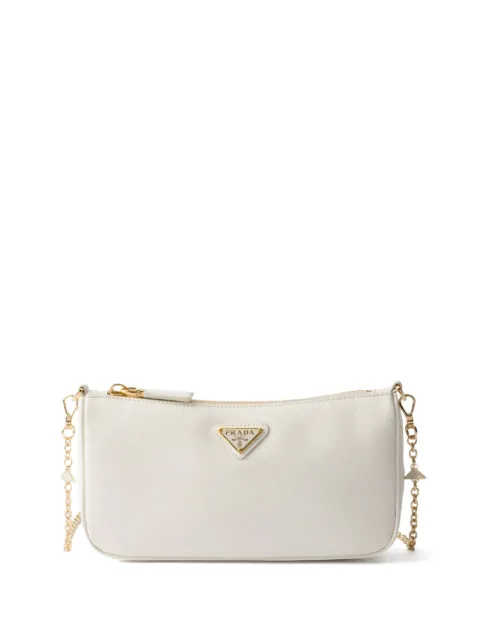 Prada mini triangle-logo cross body bag