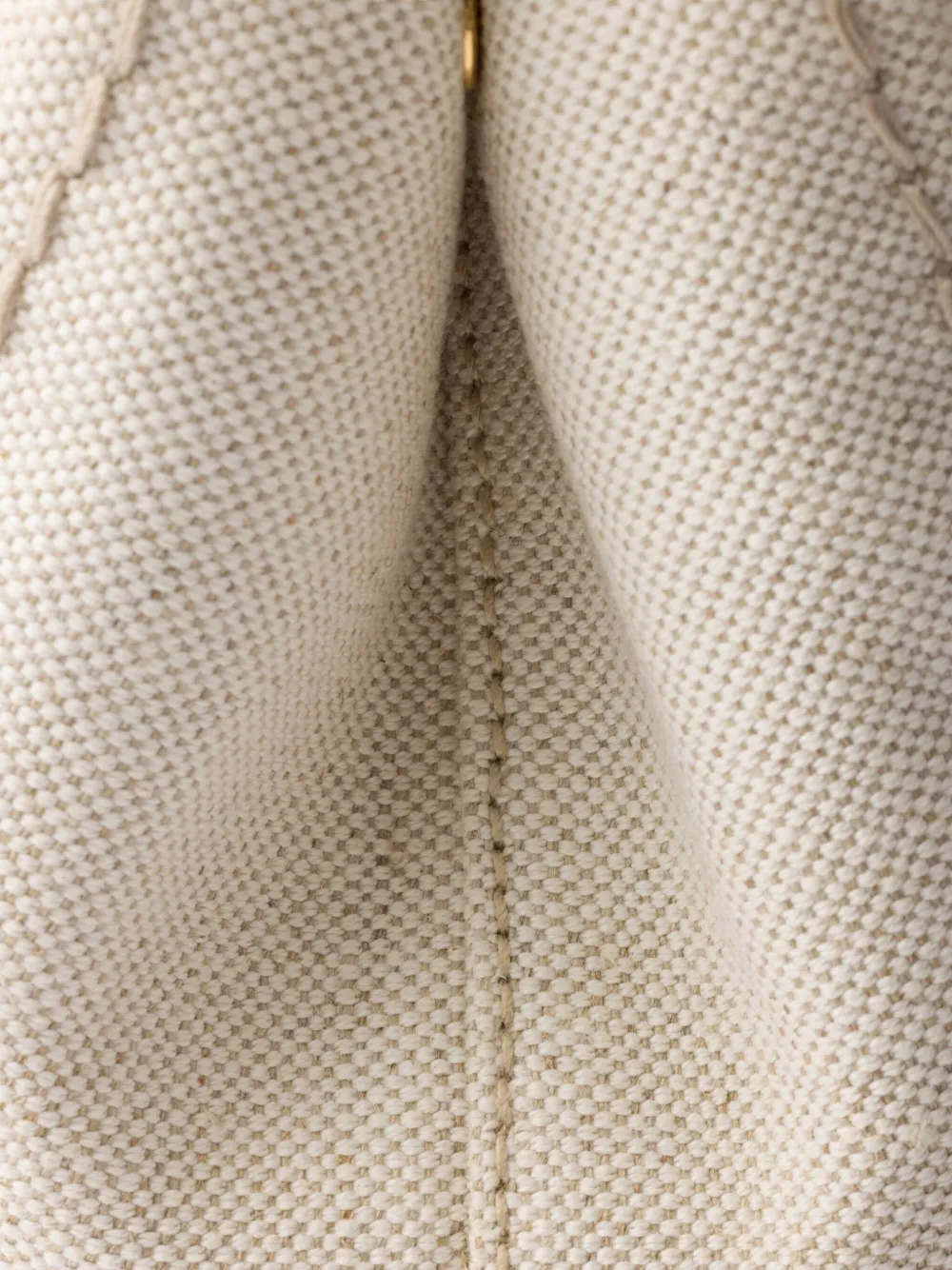 Shop Prada Mini Logo-embroidered Tote Bag In Nude