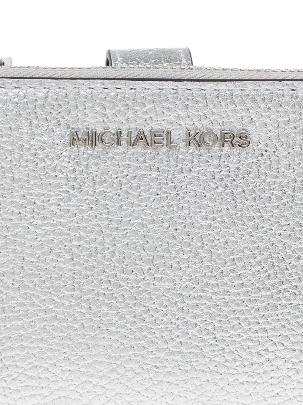Michael Kors Adele portemonnee Zilver