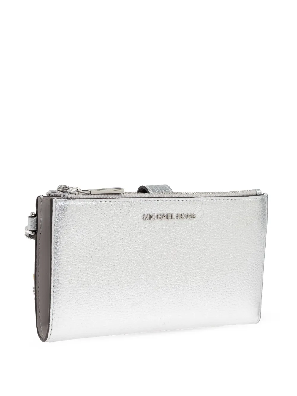 Michael Kors Adele portemonnee Zilver