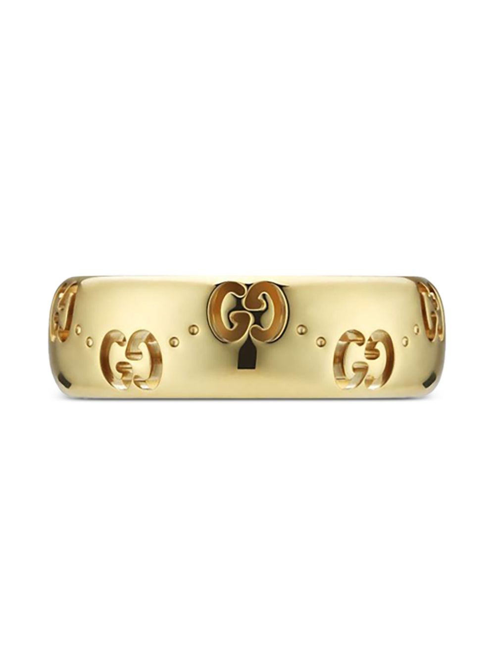 Gucci 14K yellow gold GG ring - Goud