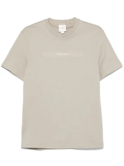 Calvin Klein logo-embroidered T-shirt