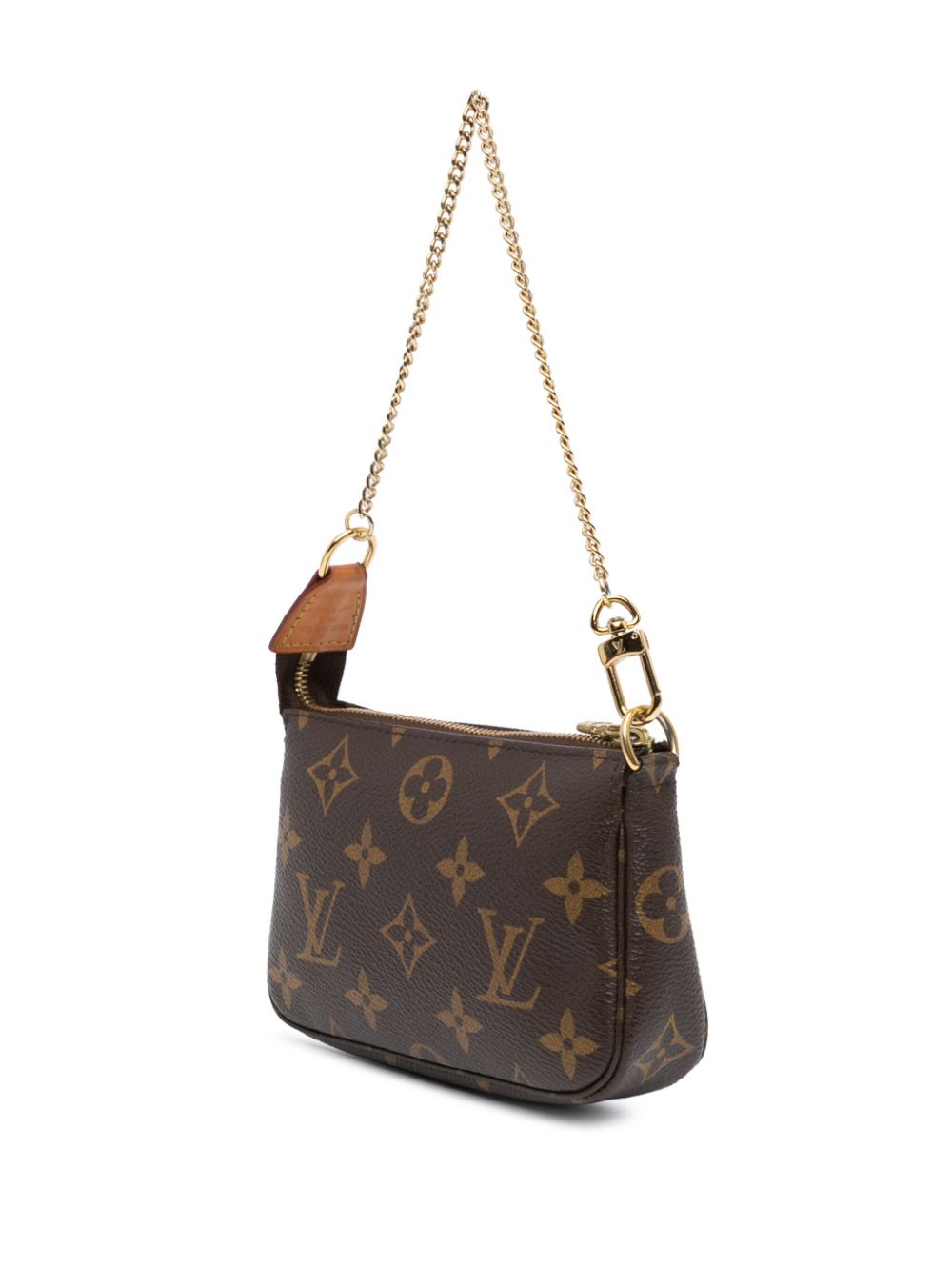 Louis Vuitton Pre-Owned 2021 Monogram Mini Pochette Accessoires handbag - Bruin