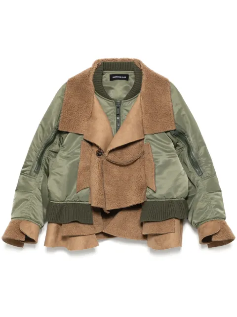 Undercover chamarra bomber con paneles
