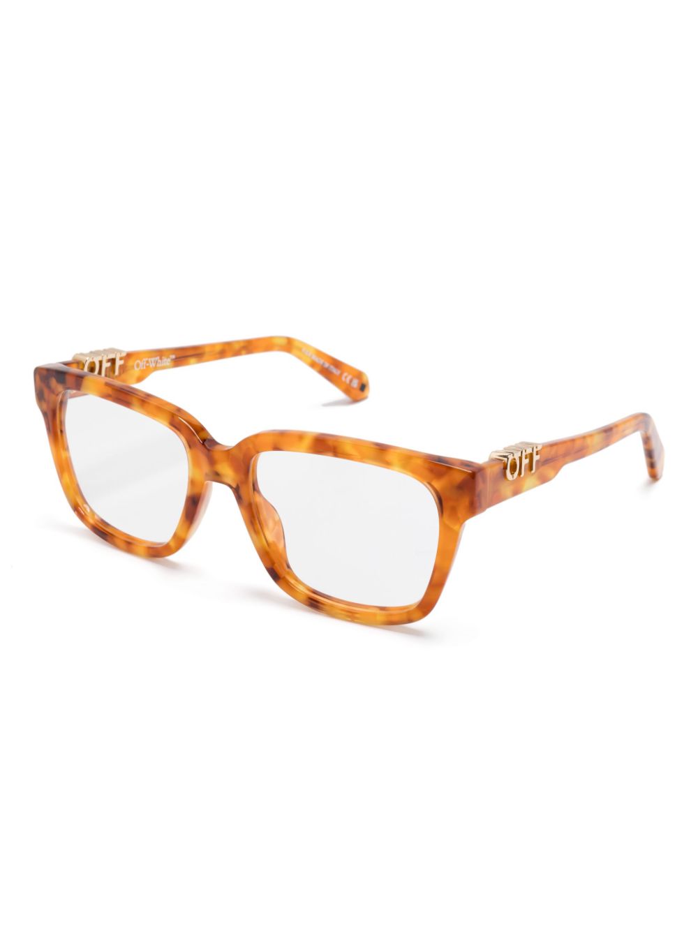 Off-White Eyewear Style 7C bril - Bruin