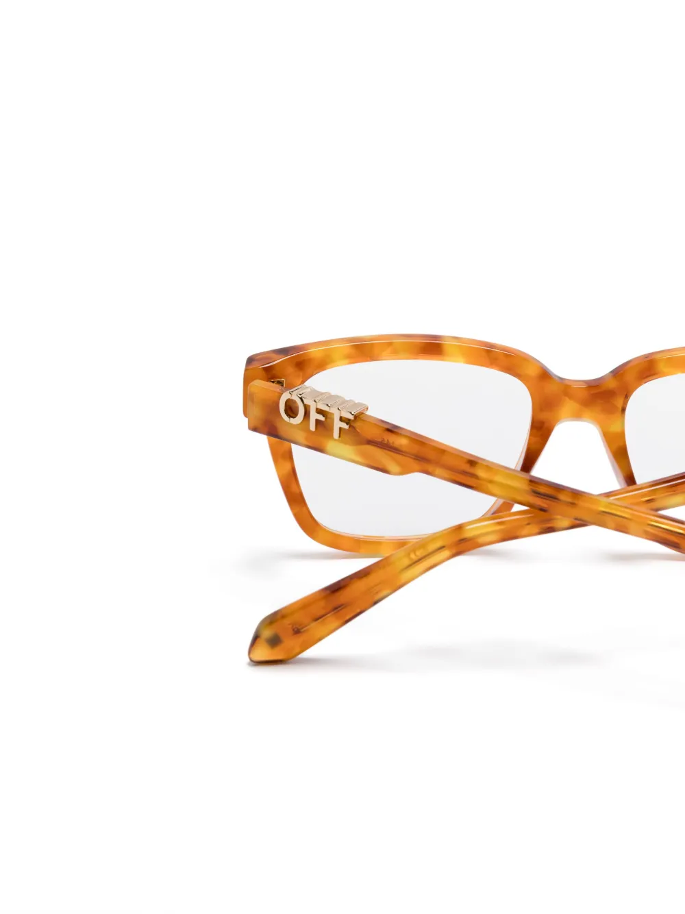 Off-White Eyewear Style 7C bril Bruin