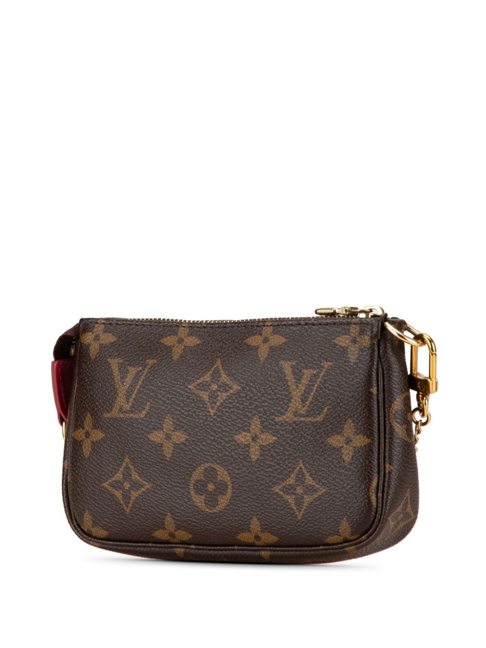 Louis Vuitton Pre-Owned 2020 Mini Vivienne Christmas Pochette Accessoires schoudertas - Bruin